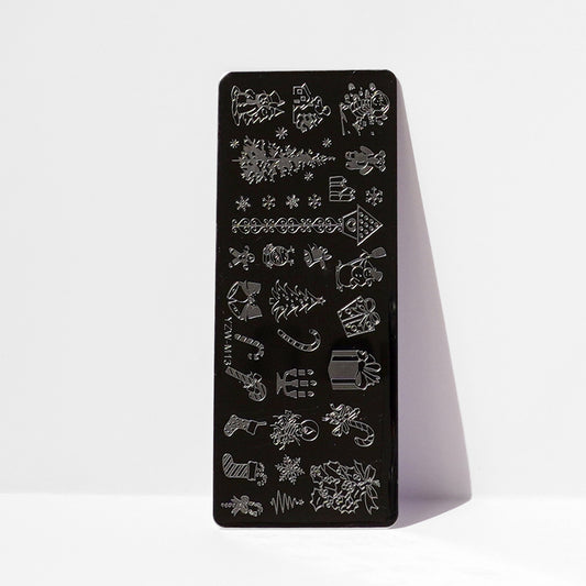 stamping plate - christmas m13